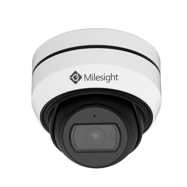 Billede af Milesight AI mini vandal dome kamera, 5MP, 2,8mm, hvid