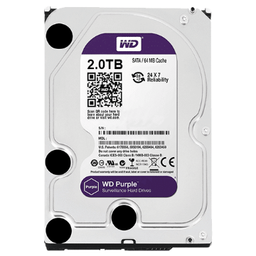 Billede af WD Purple 2TB Harddisk