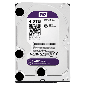 Billede af WD Purple 4TB Harddisk