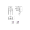 Billede af IR-lampe, 50m 15°, 12v