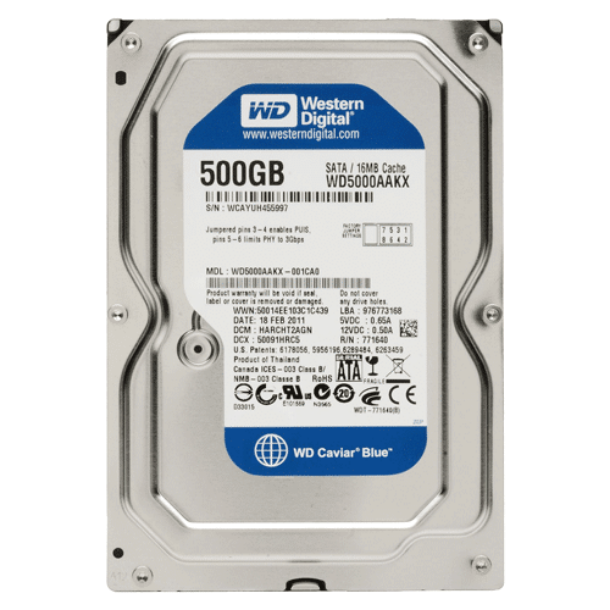 Billede af 500GB Harddisk