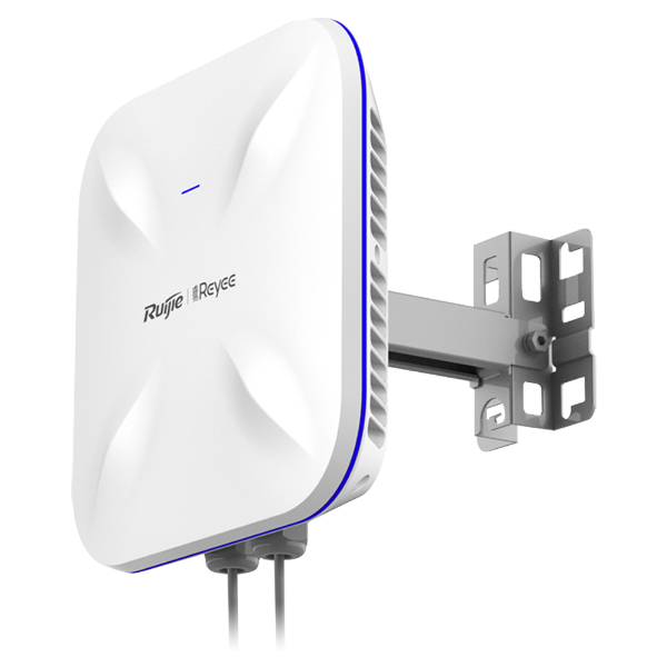 Billede af Reyee Access Point udendørs, WiFi 6, 2,4 + 5GHz, 2x RJ45, 1775 mbps, PoE, IP68