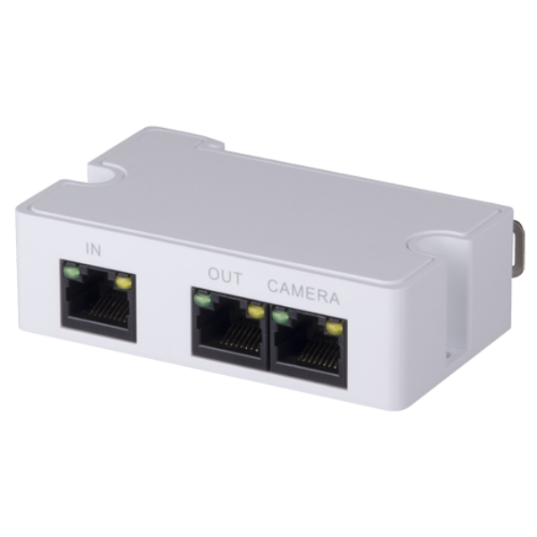 Billede af Passiv PoE split, 10/100 Mbps, IEE 802.3 af/at, Output power 15,4W, 79mm x 52mm x 23mm