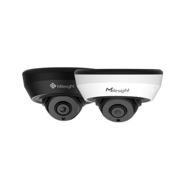 Billede af Milesight AI indendørs mini IR-dome kamera, 5MP, 2,8 mm, hvid