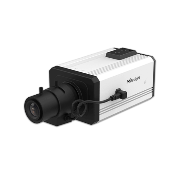 Billede af Milesight IP box kamera, AI, 1/2" CCD 2MP, Highspeed 100FPS, PoE - uden objektiv