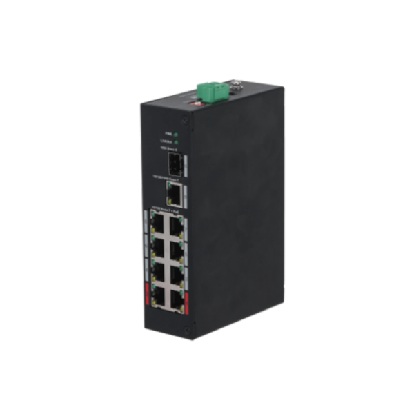 Billede af Dahua V2 PoE unmanaged switch, 10 porte (8+2)