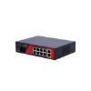 Billede af Safire PoE Switch 120W, 6 x 30W PoE (100Mbps) + 2 x 60W PoE (100Mbps) + 2 x Uplink (1000Mbps), WatchDog