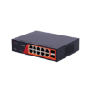 Billede af Safire PoE gigabit Switch 120W, 6 x 30W PoE + 2 x 60W PoE +2 x SFP Link + 2 x Uplink, PoE WatchDog