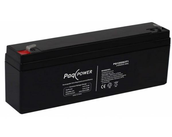 Billede af 12V/2,2Ah PaqPOWER VRLA battery 5 years Superior
