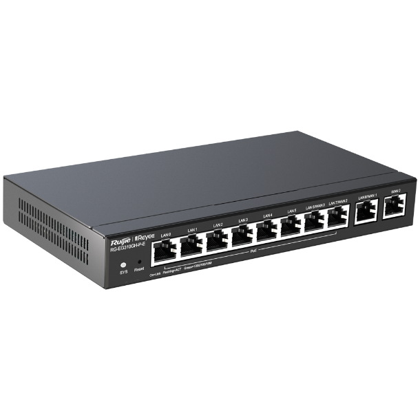 Billede af Reyee Router Gigabit, Cloud control, 8x PoE+ 110W, 1500Mbps