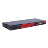 Billede af Safire PoE Switch 300W, 14 x 30W PoE  + 2 x 60W Gigabit PoE  + 2 x Gigabit Uplink, WatchDog