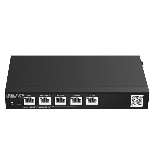 Billede af Reyee Router Gigabit, Cloud control, 4x PoE+ 60W, 1500Mbps