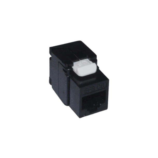 Billede af CAT6A Connectorstik, udgang, RJ45, Sort