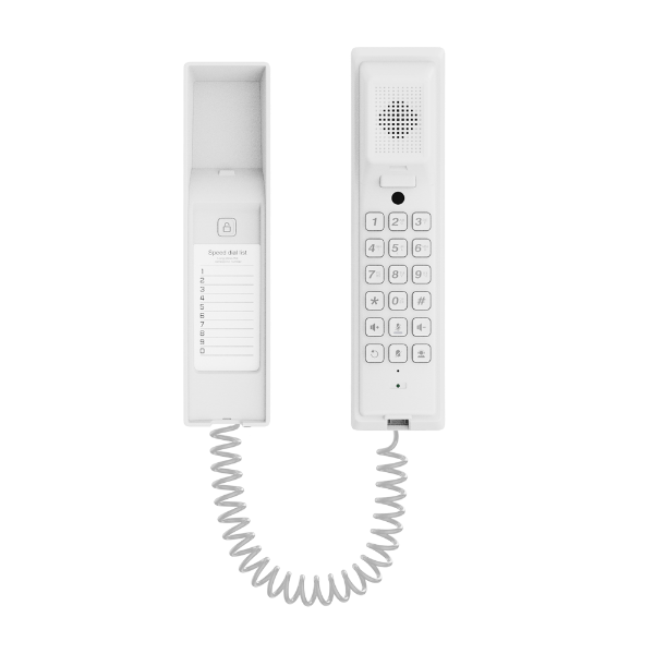 Billede af Akuvox svartelefon PoE, TCP/IP. Cloud, Hvid