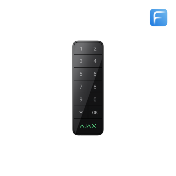Billede af Ajax S-Line Keypad Outdoor Fibra Sort