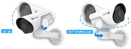 PTZ kamera Pan Tilt Zoom milesight kamera